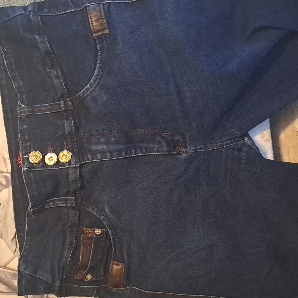 Columbia Pushup Stretch Jeans - Blue
